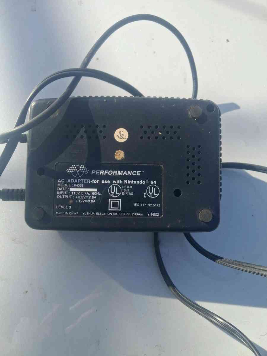 Nintendo 64 Controller Adapter and 2 Games