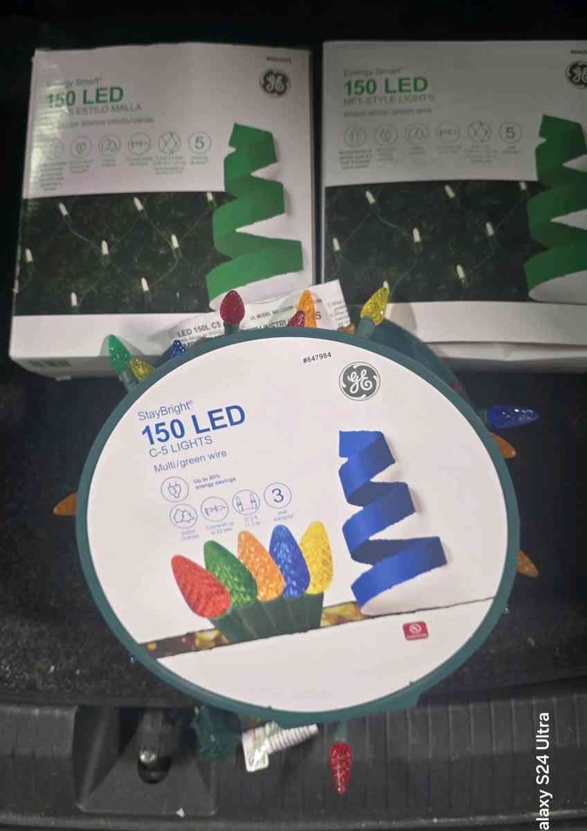 GE LED Net and Reel Lights Set Of 3