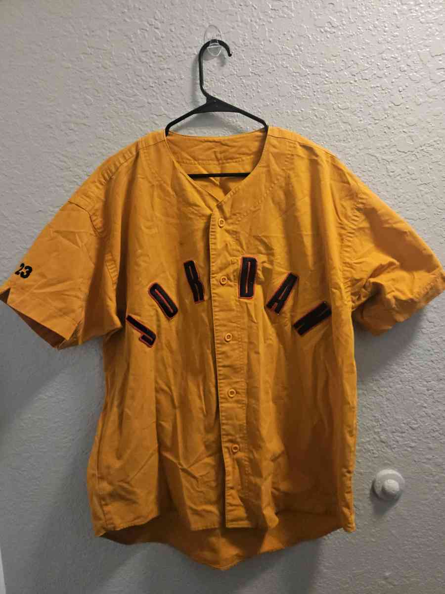 Vtg Air Jordan Baseball Jersey