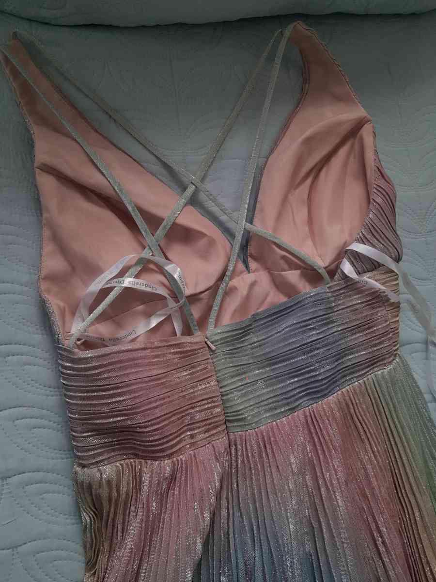 Bundle formal prom gown shoes and accessories