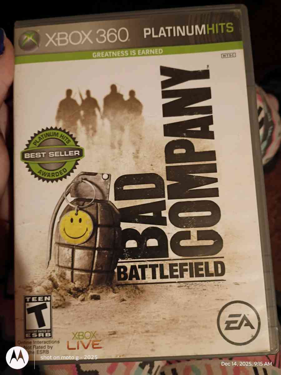 Xbox 360 Game Bad Company Battlefield