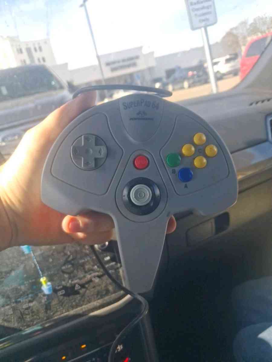 Nintendo 64 Controller Adapter and 2 Games