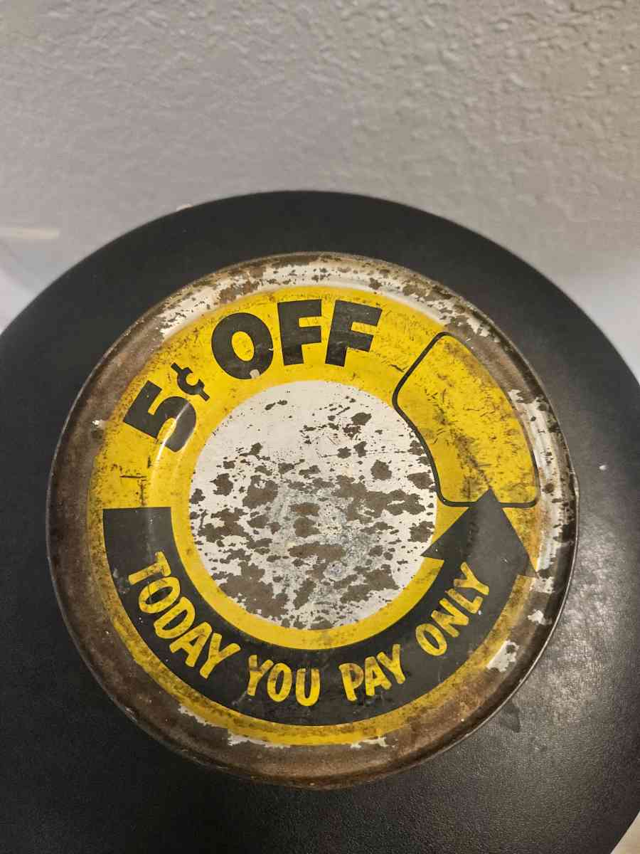 Vintage Hills Bros Tin Coffee Can