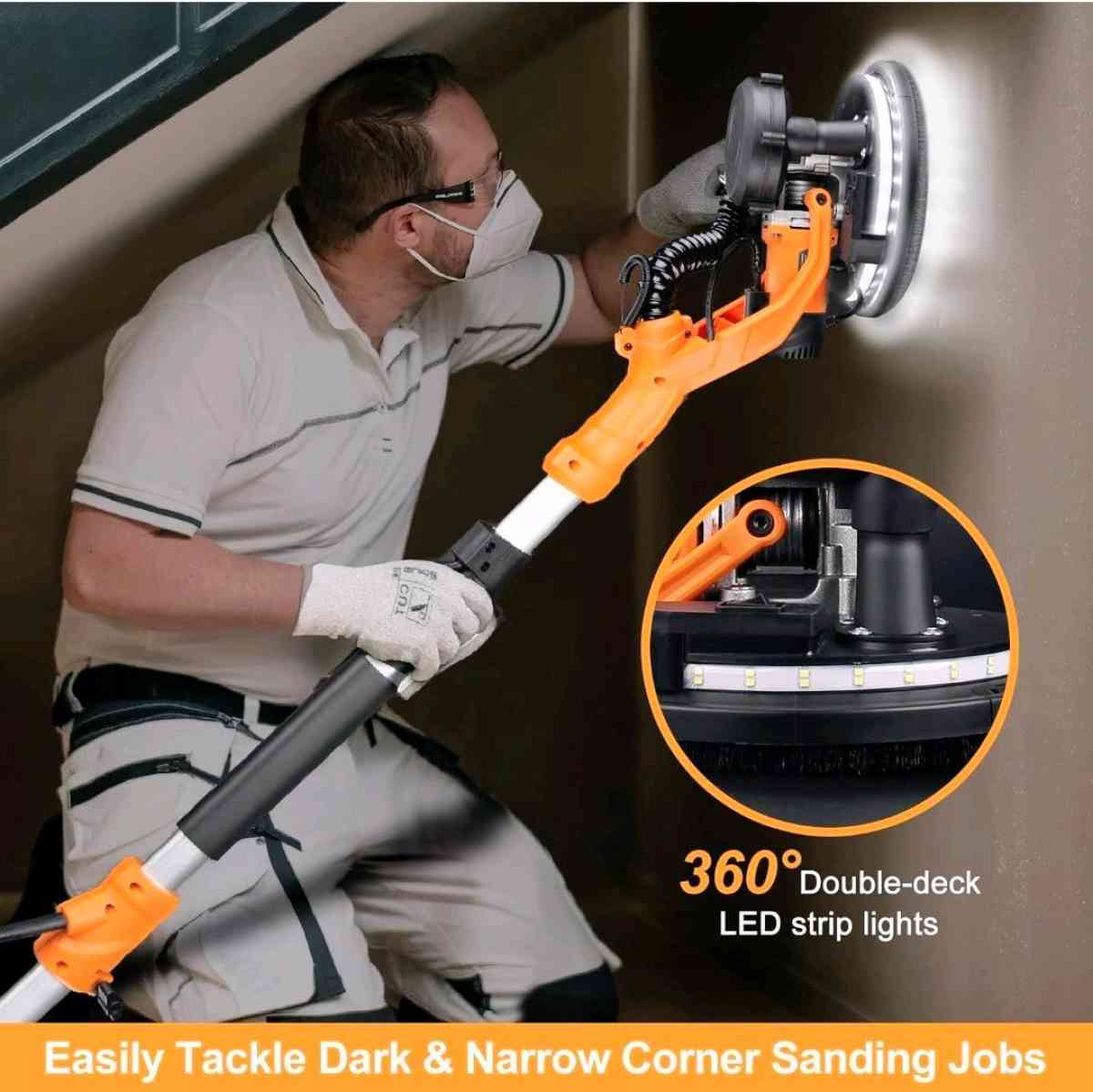 Lijadora de paneles de yeso