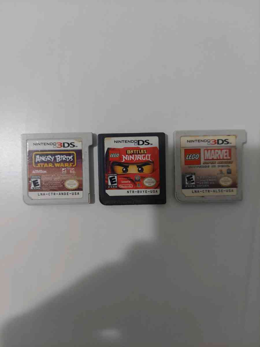 Nintendo 3ds and ds games