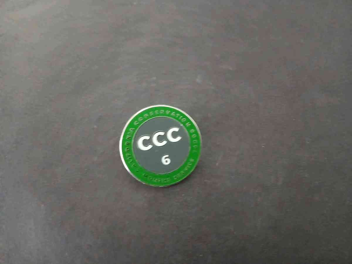 calif Conservation Corps Pins