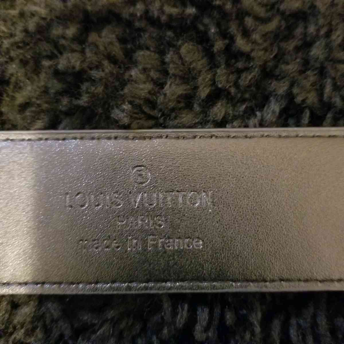 Designer LV Belt Black