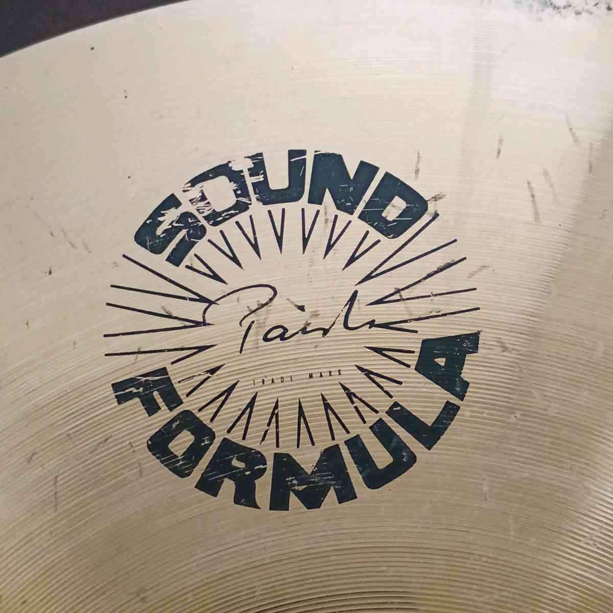 Paiste Sound Formula Reflector 16 Full Crash Cymbal  Rare Di