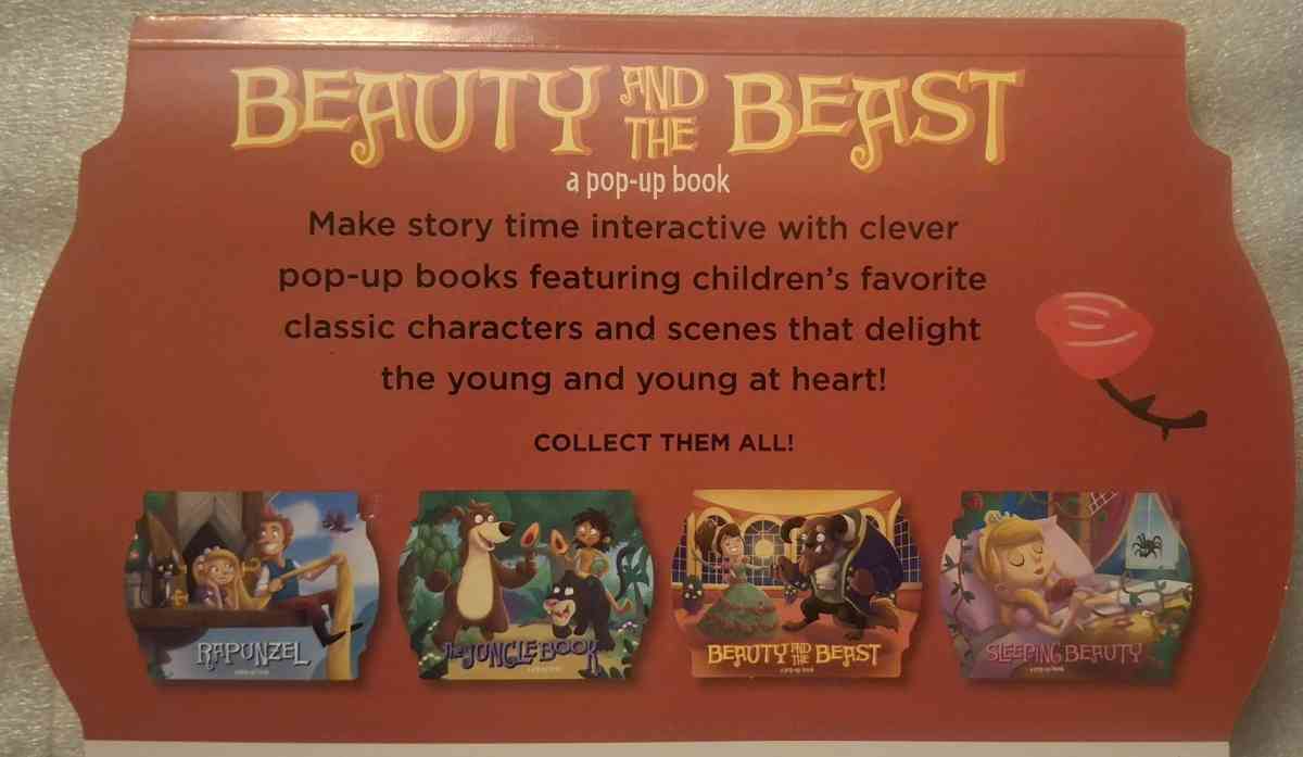 Beauty and the Beast a pop up book