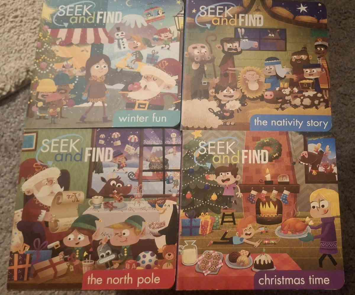 Holiday Seek and Find Activities Book Collection