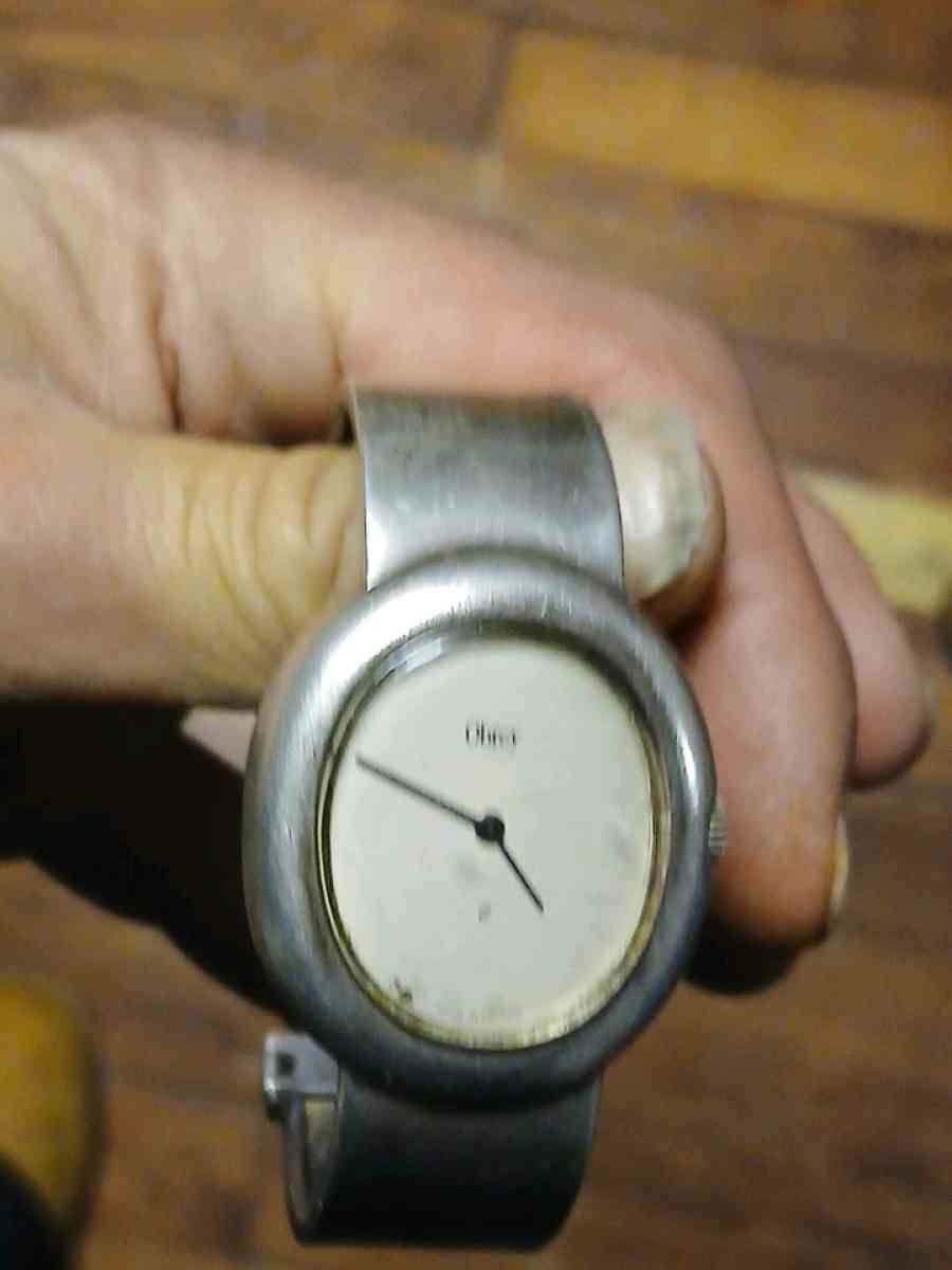 Obey silver watch from ParisFrance