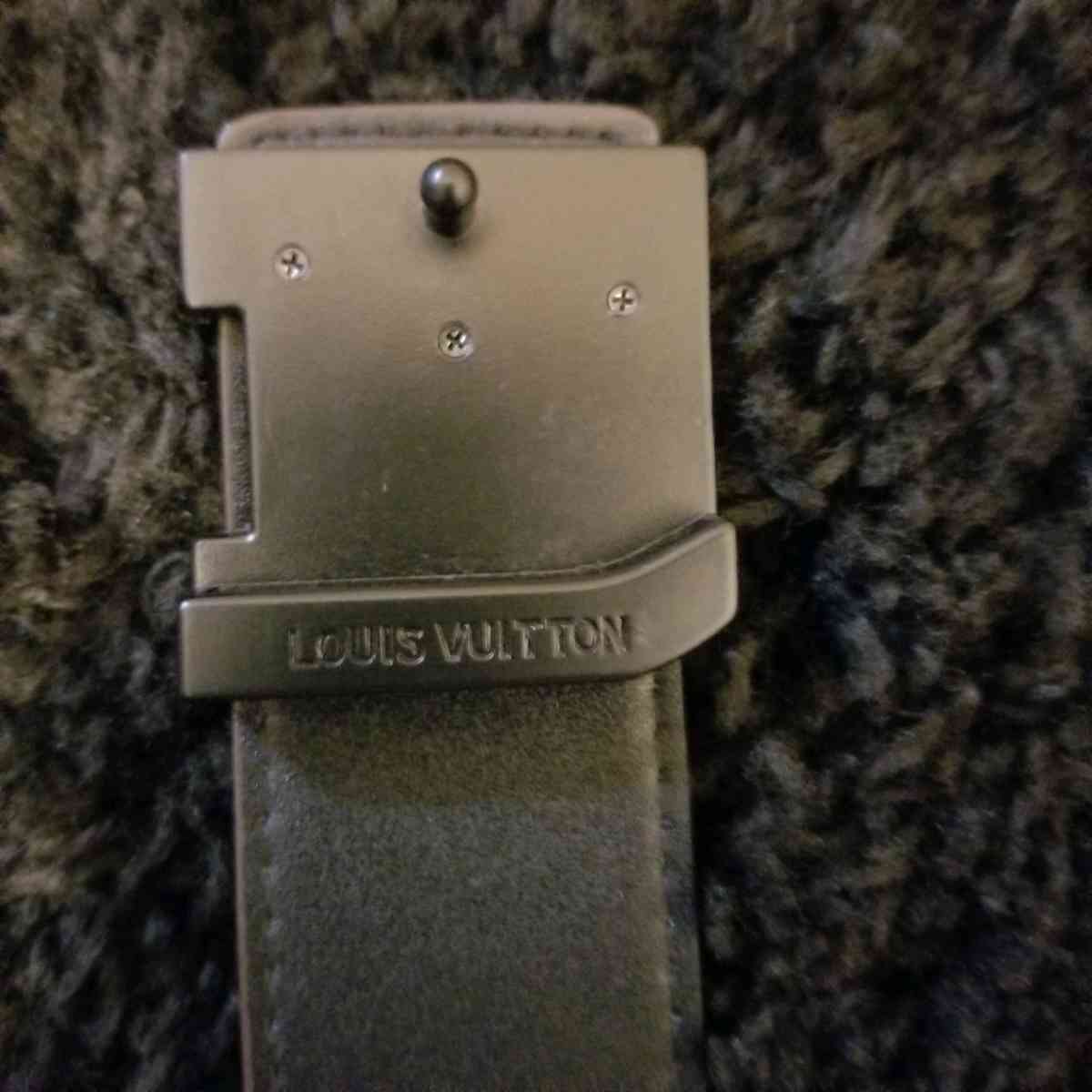 LV Designer Belt Brown