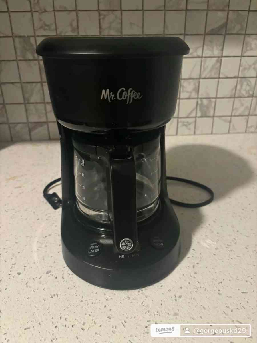 black coffee maker