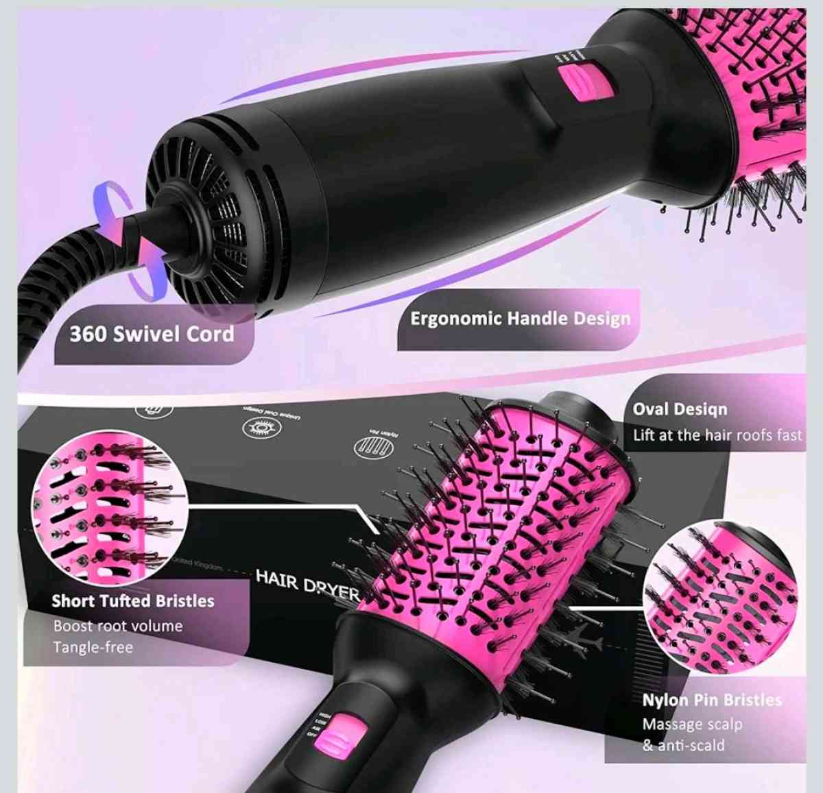 cepillo secador de pelo