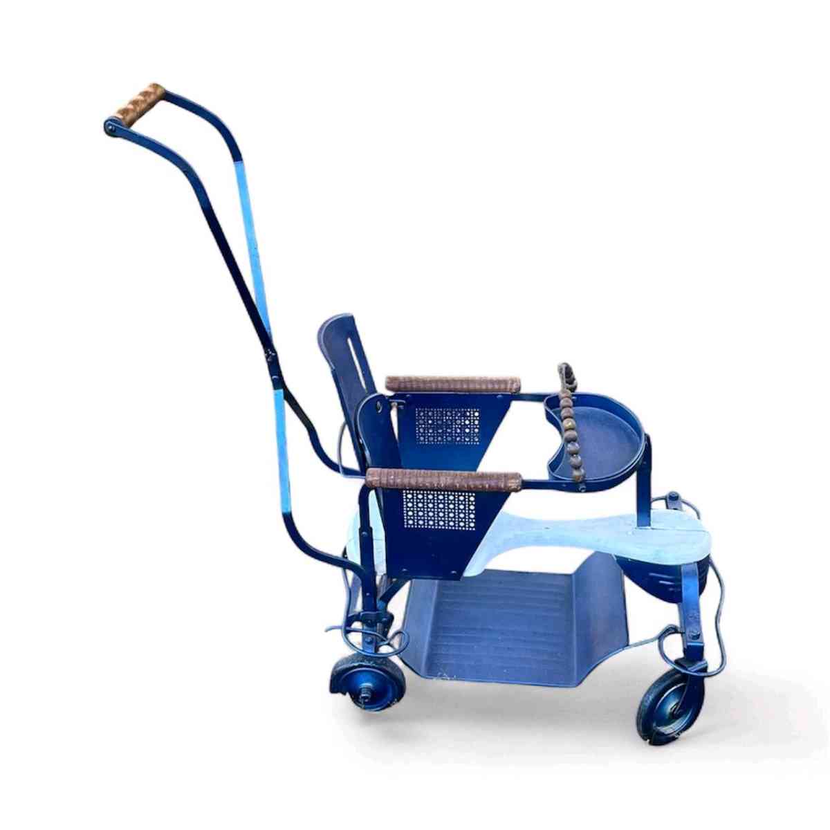 Antique baby scroller