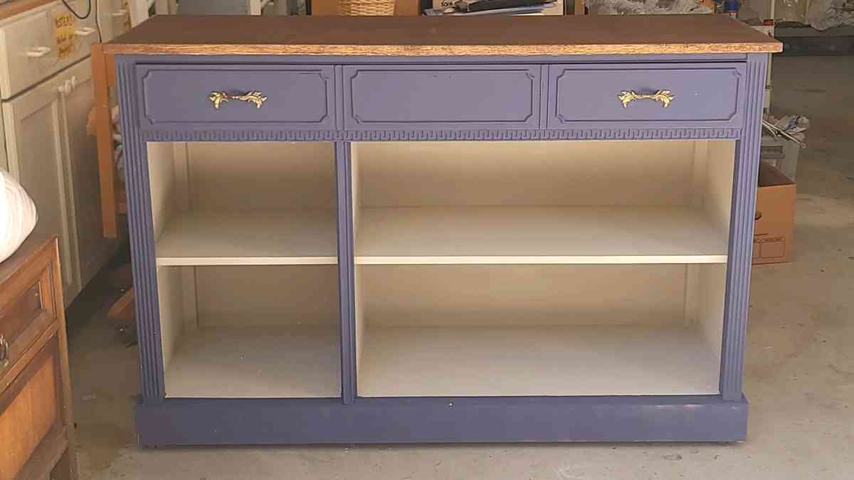 Hand restored open face buffet