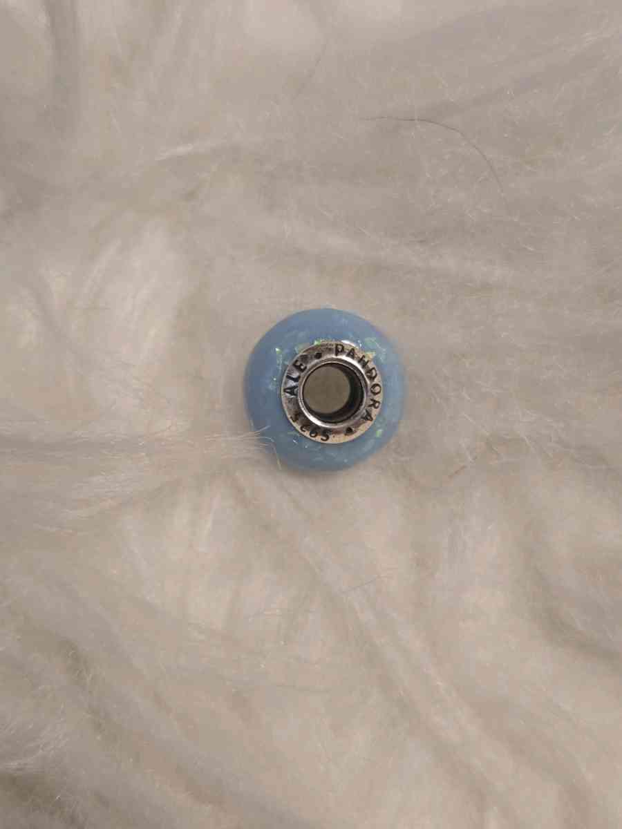 PANDORA Opalescent Ocean Blue Charm Bracelet Charm Moments