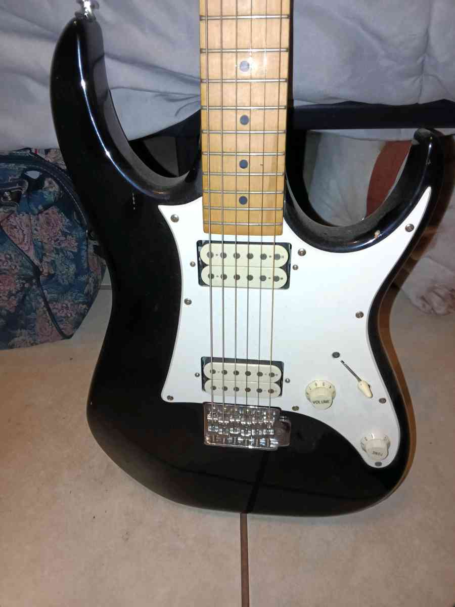 Ibanez left handed guitar