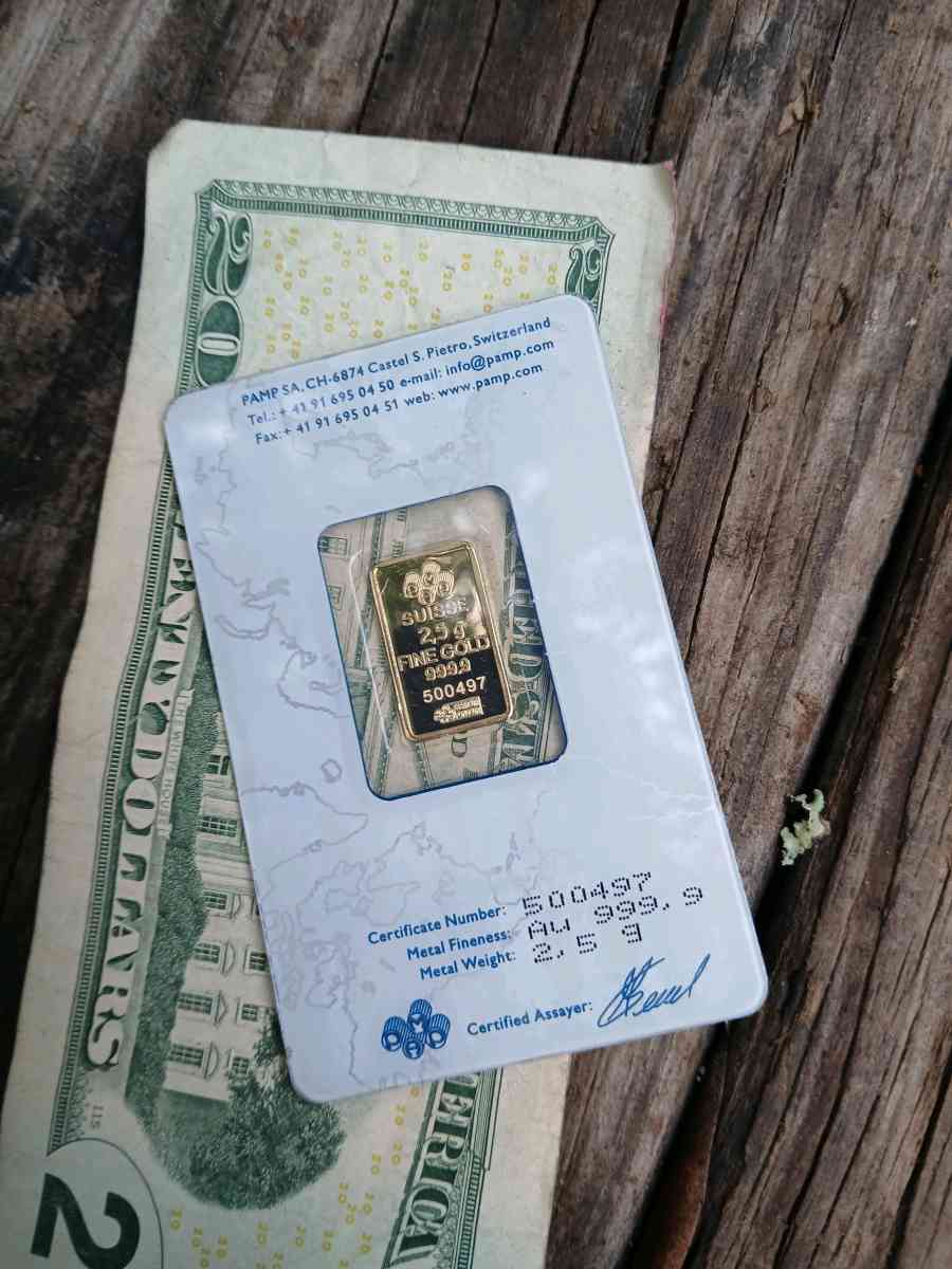 Pamp Suisse Gold Bar