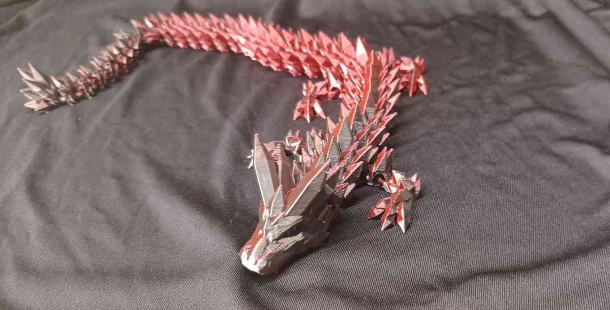 3d printer snake and dragons