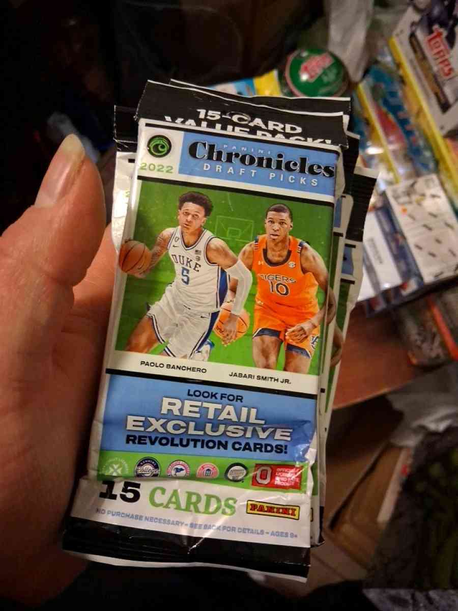 sports cards packs