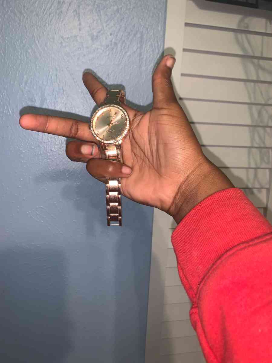 xoxo gold plated watch