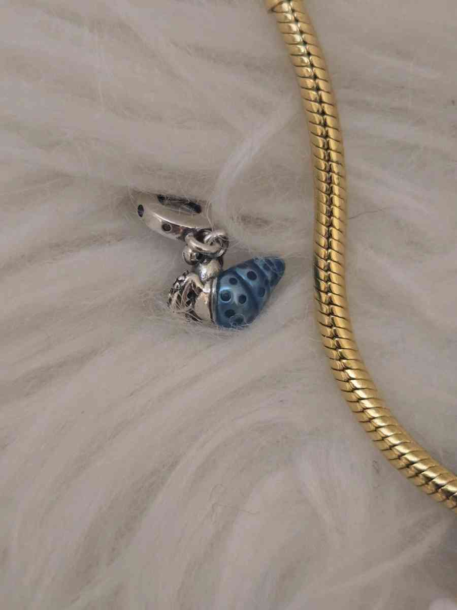 The Pandora Hermit Crab Dangle Charm