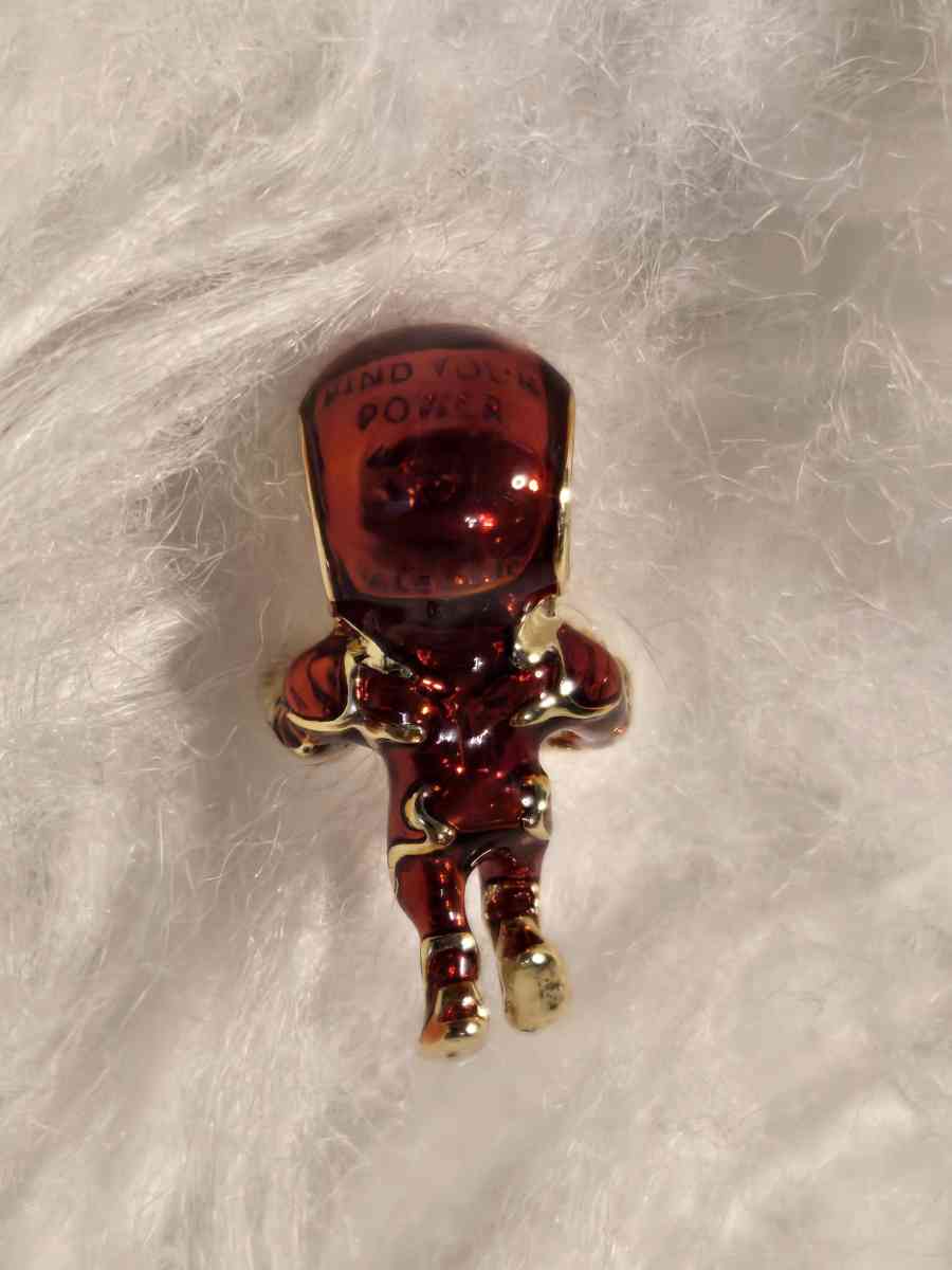 Marvel The Avengers Iron Man Charm 14k gold plating Pandora