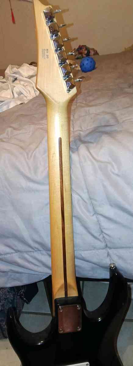 Ibanez left handed guitar