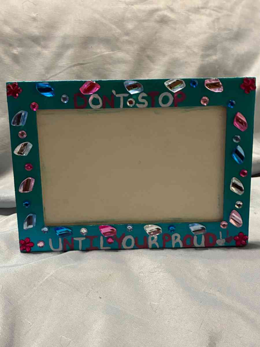 inspirational picture frame