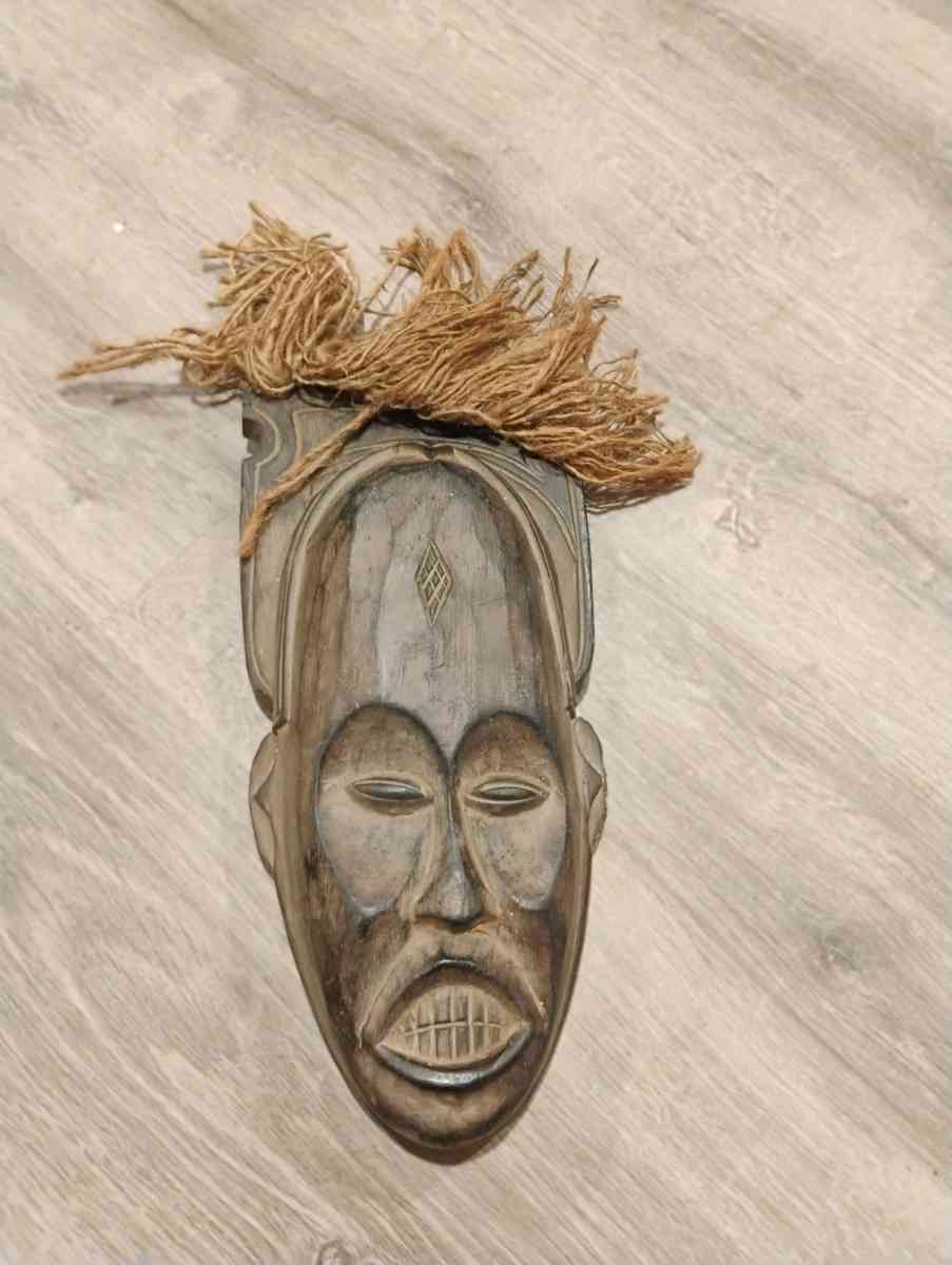 HandCarved Wooden Masks  Large Statement Wall Art Numbered