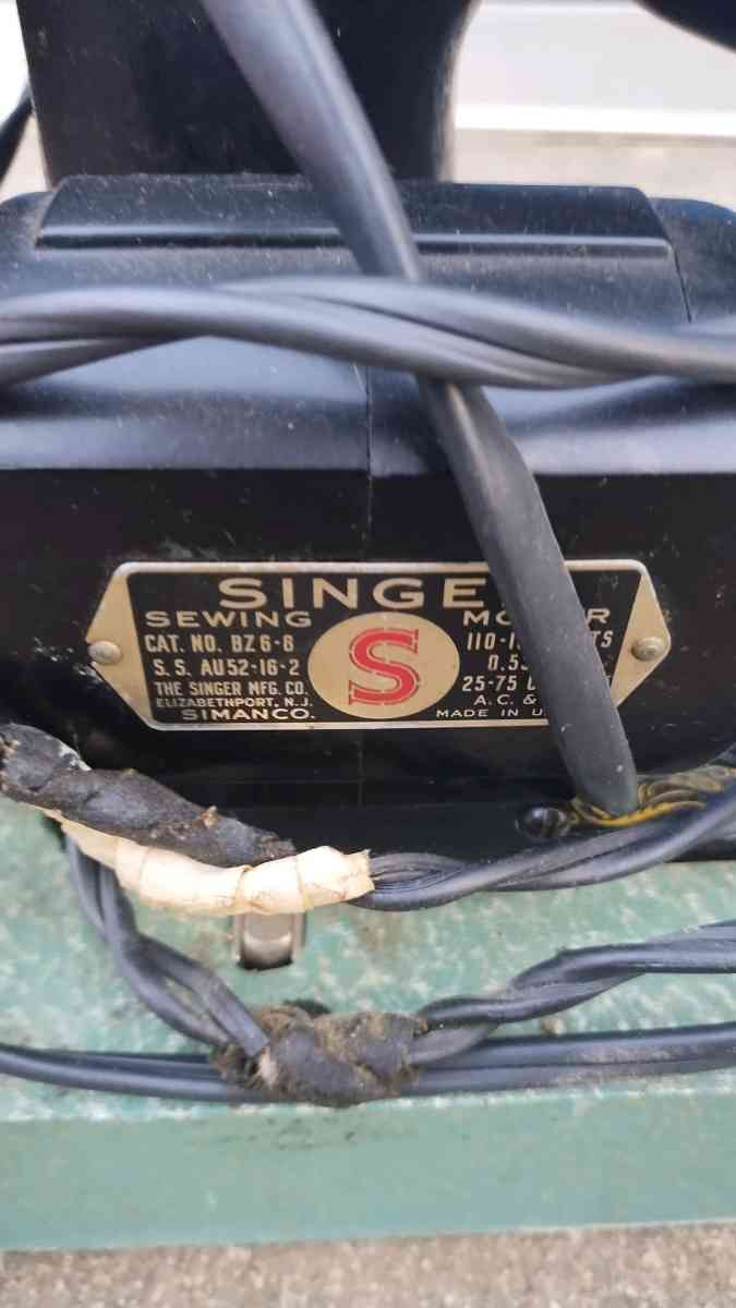 vintage sewing machine