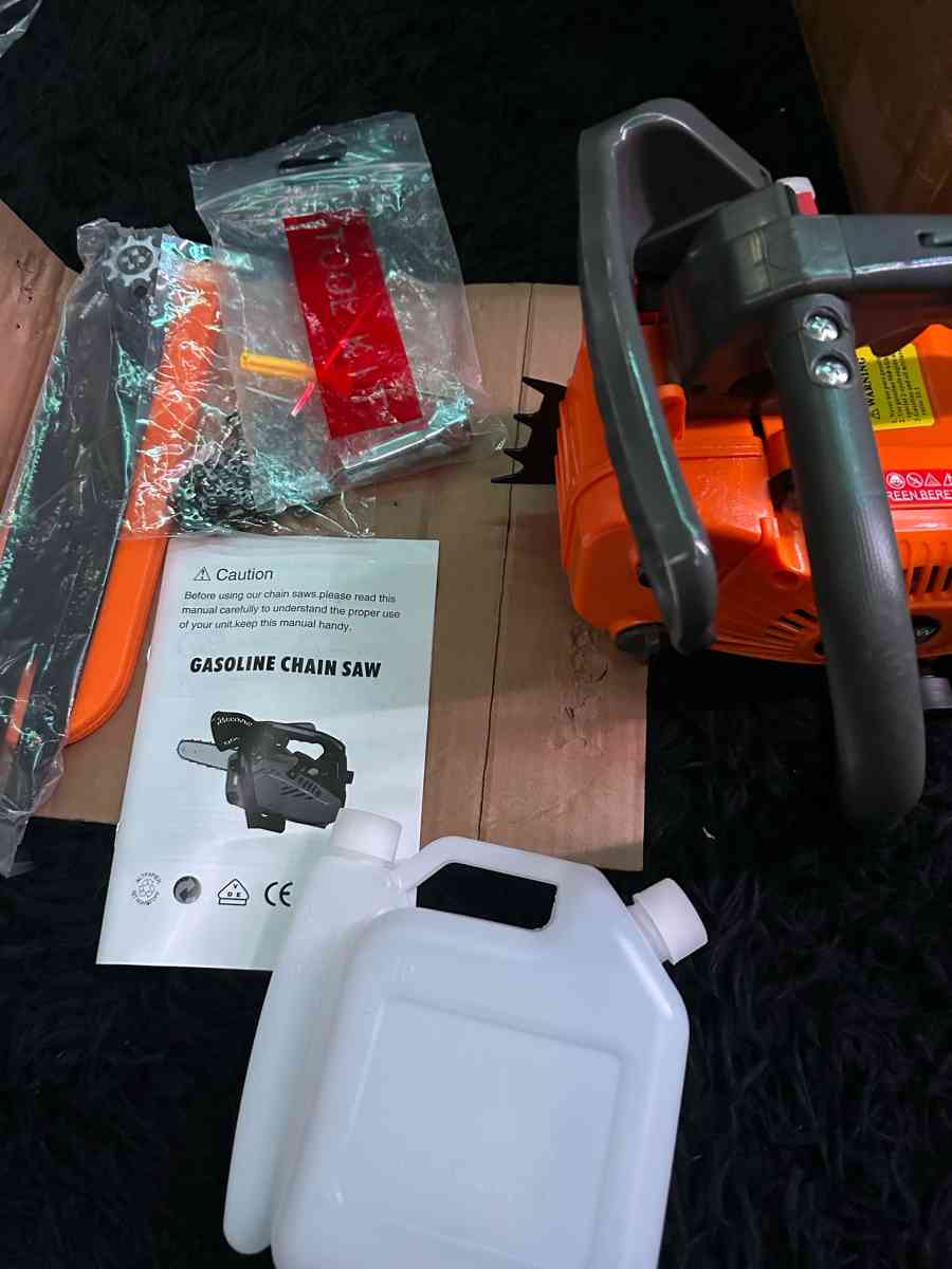 brand new chainsaw