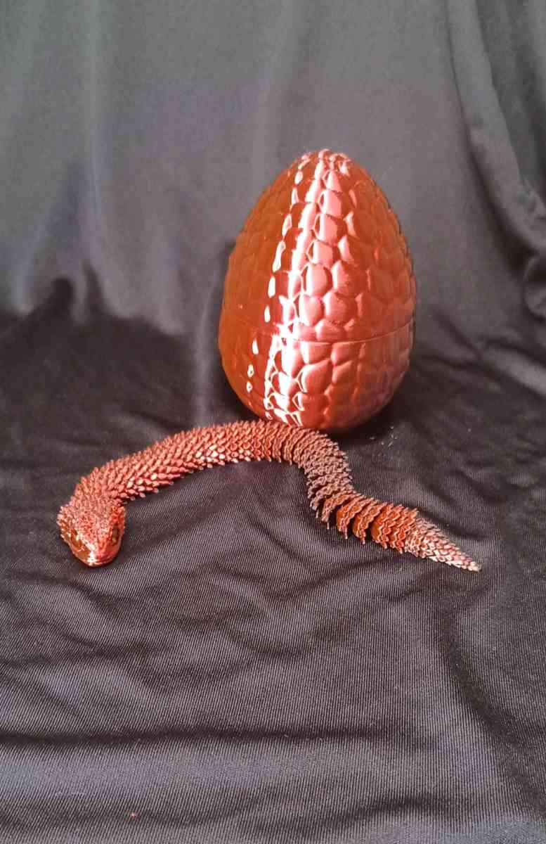3d printer snake and dragons
