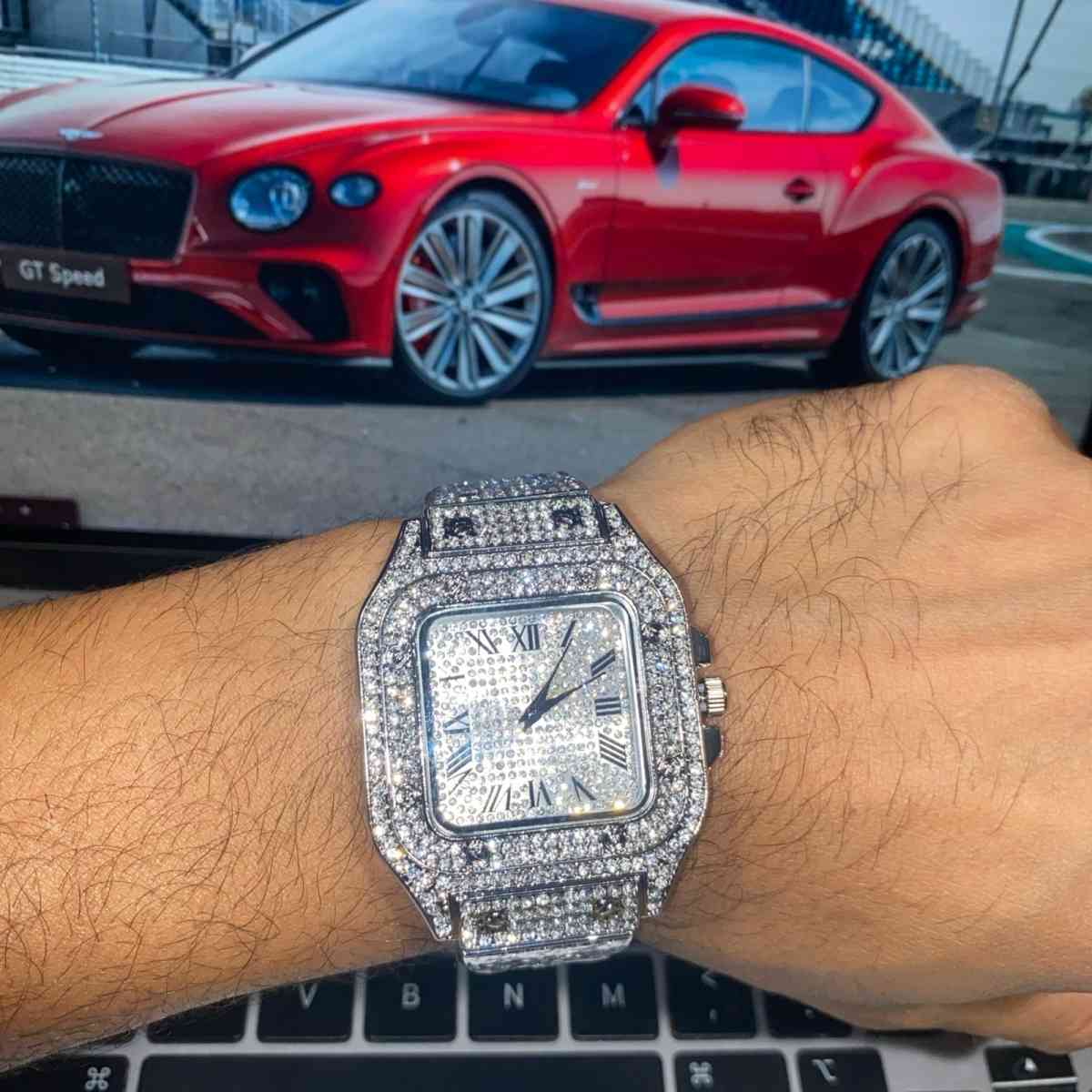 Mossianite Diamond Watch