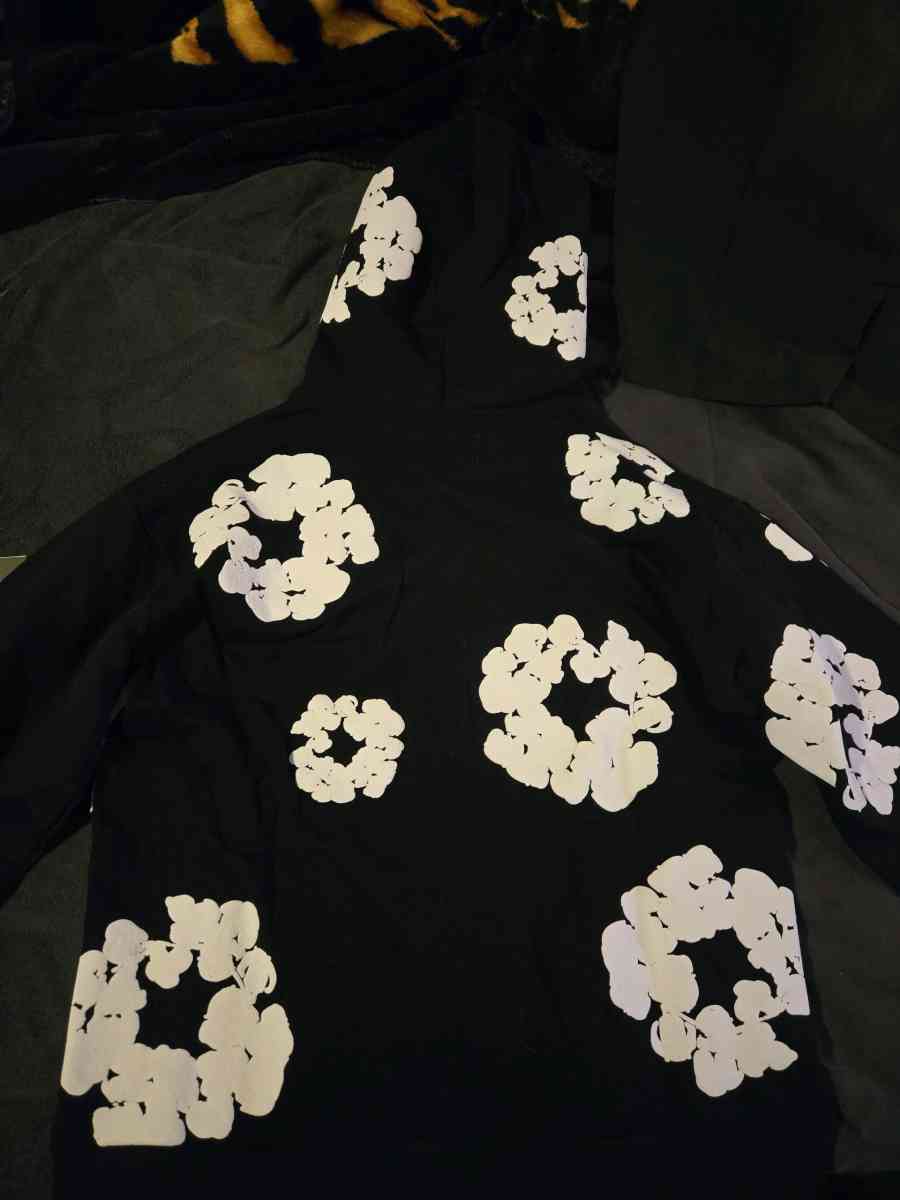 Denim Tears Cotton Wreath Zip Hoodie