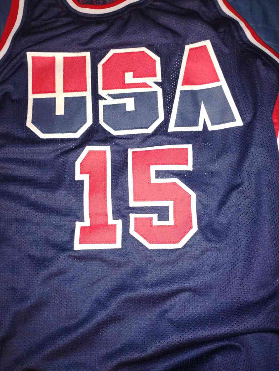 Team USA Magic Johnson Authentic Autograph Jersey