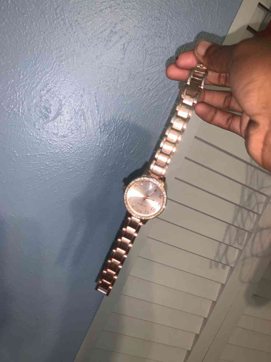 xoxo gold plated watch