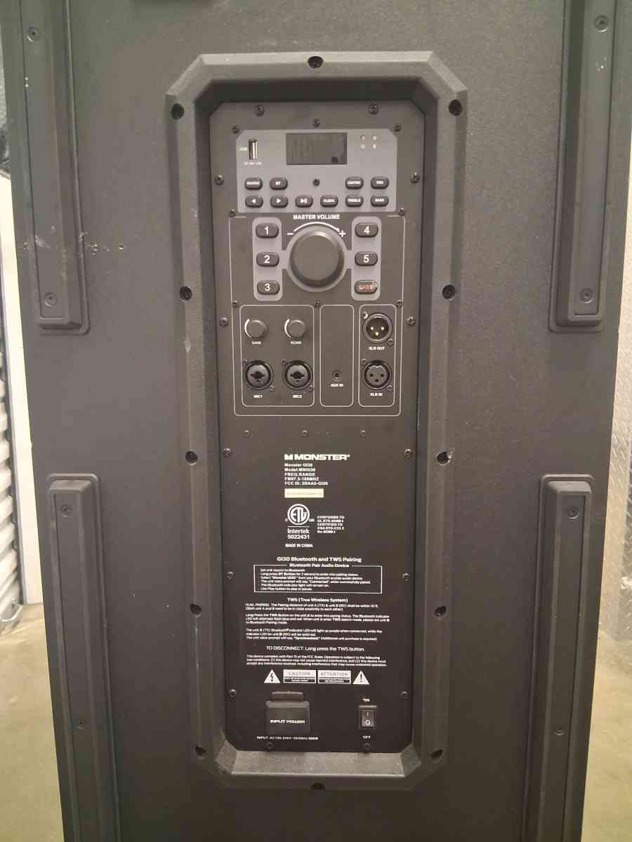 MONSTER G130 Bluetooth speaker 5ft tall