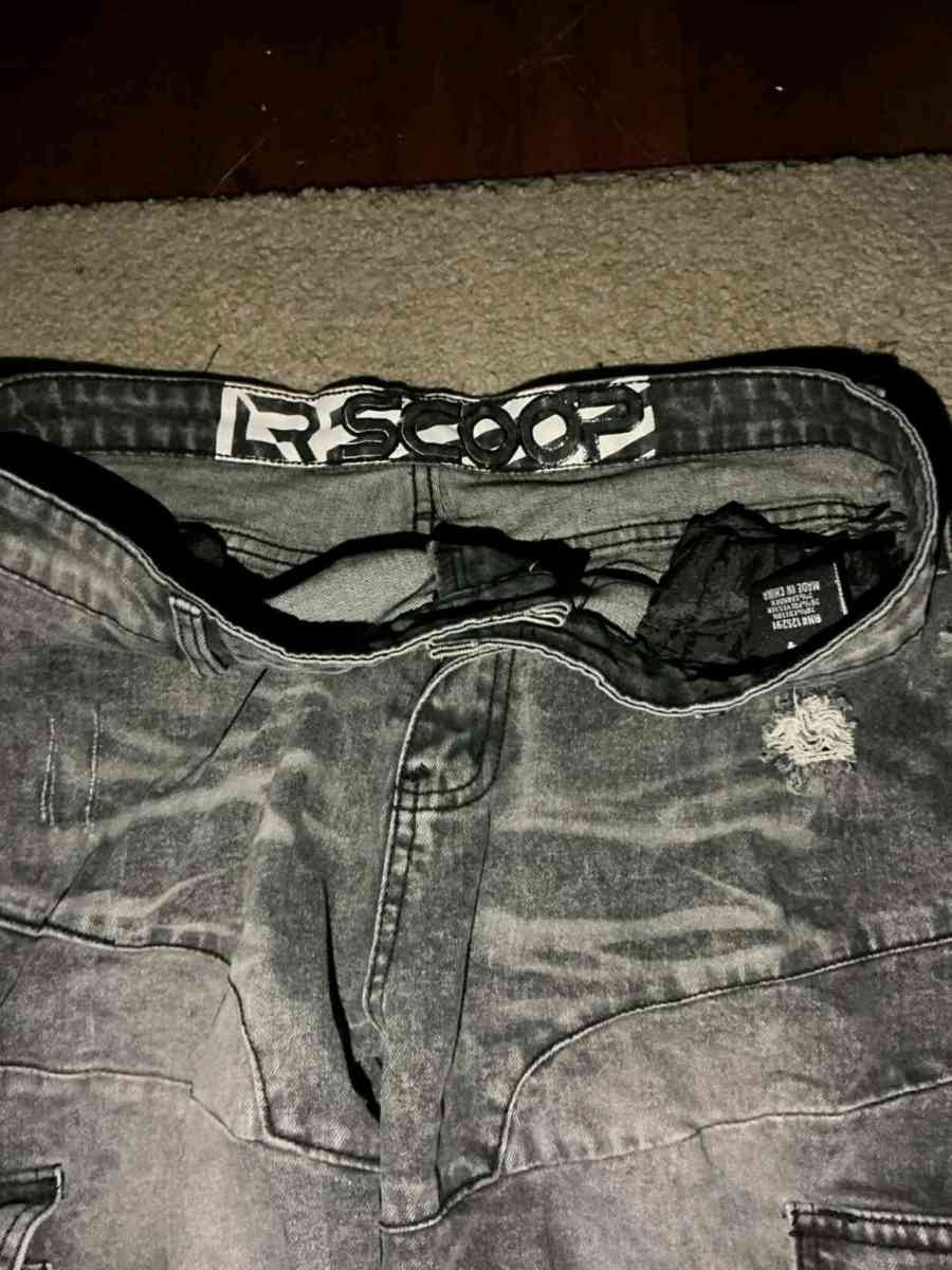 scoops jean shorts