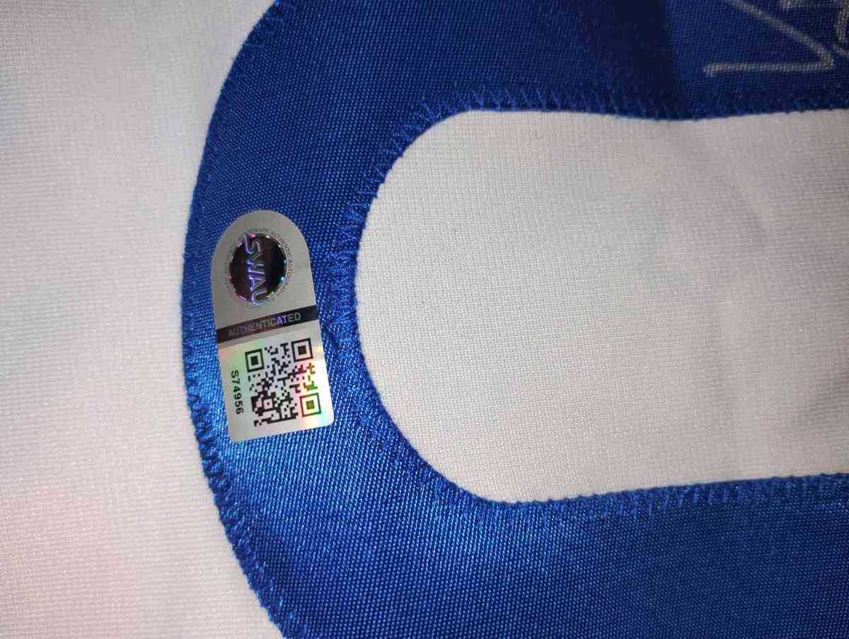 Stephen Curry Authentic Autograph Jersey