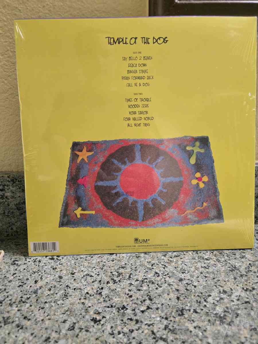 Temple Of The Dog Self Titled Vinyl LP