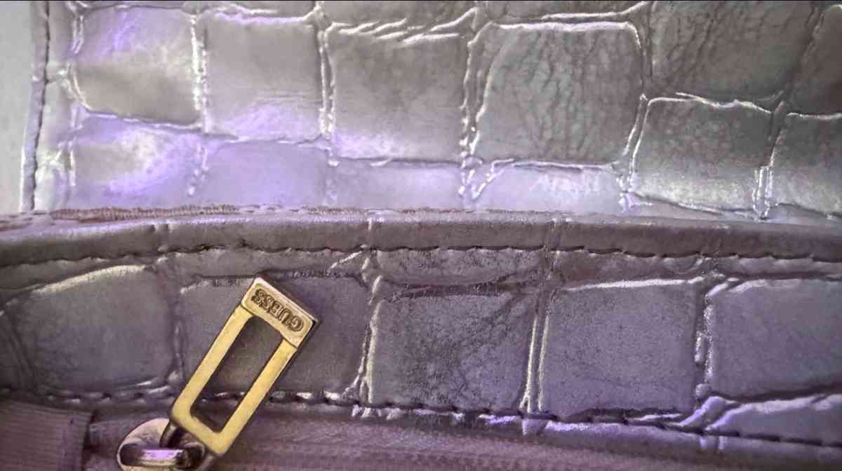 AUTHENTIC Vintage Y2K Guess Mini Shoulder Bag  Silver Studde