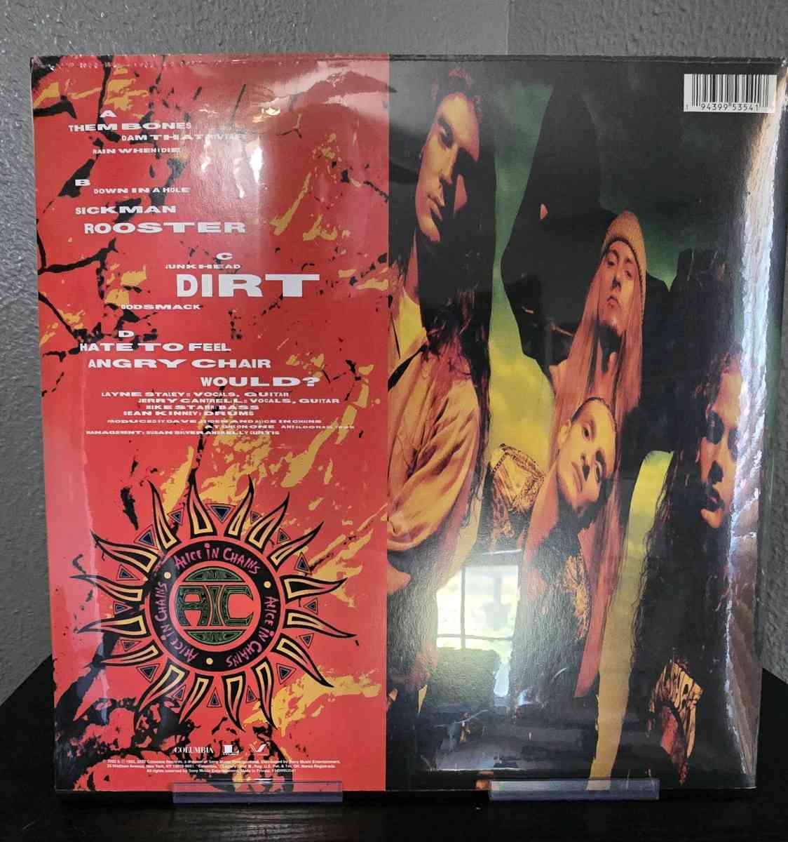 Alice In Chains Dirt Vinyl LP