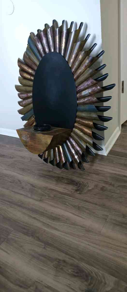 Vintage Wall decor with candle holder