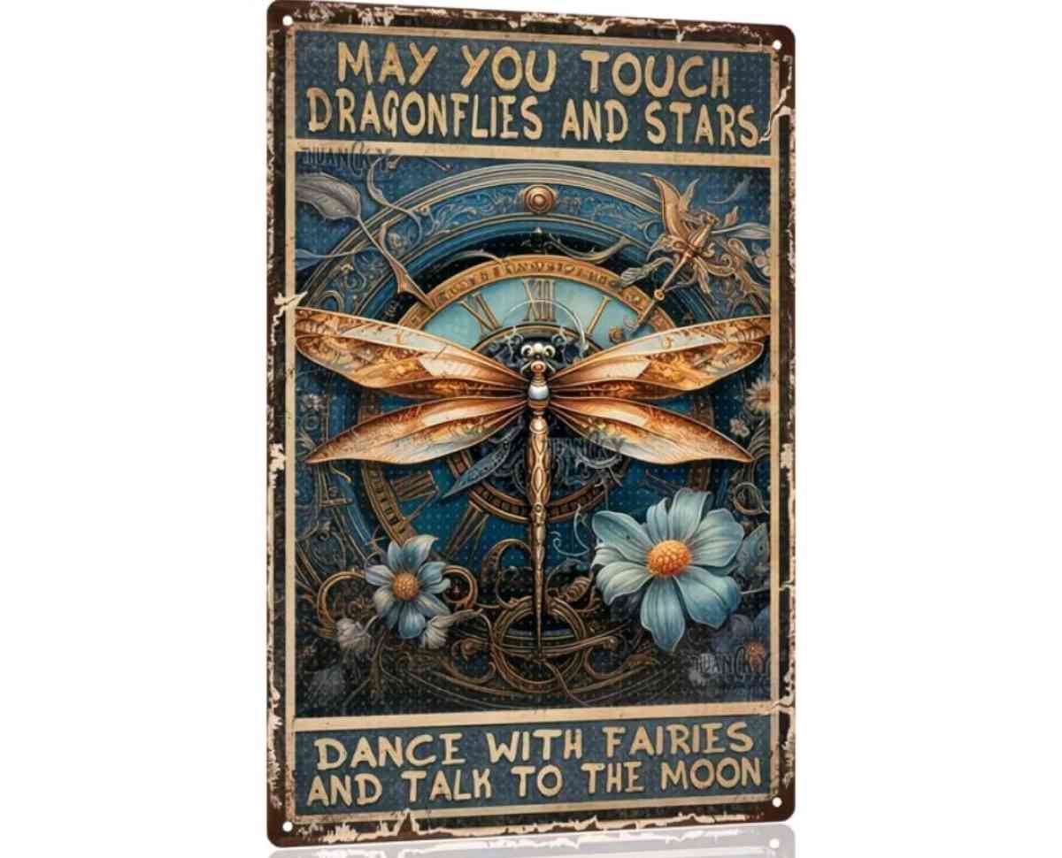 Dragonfly Metal Wall Decor