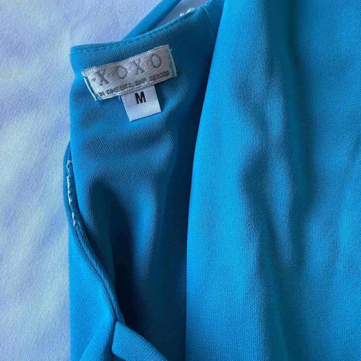 Brand New KOTO Turquoise Beaded Halter Siren Top  Mermaidcor