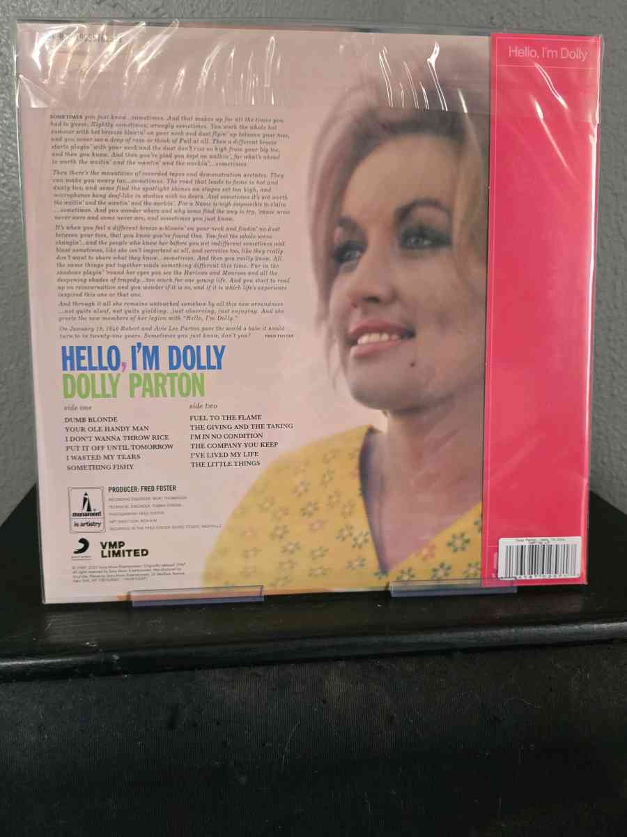 Dolly Parton vinyl Lp