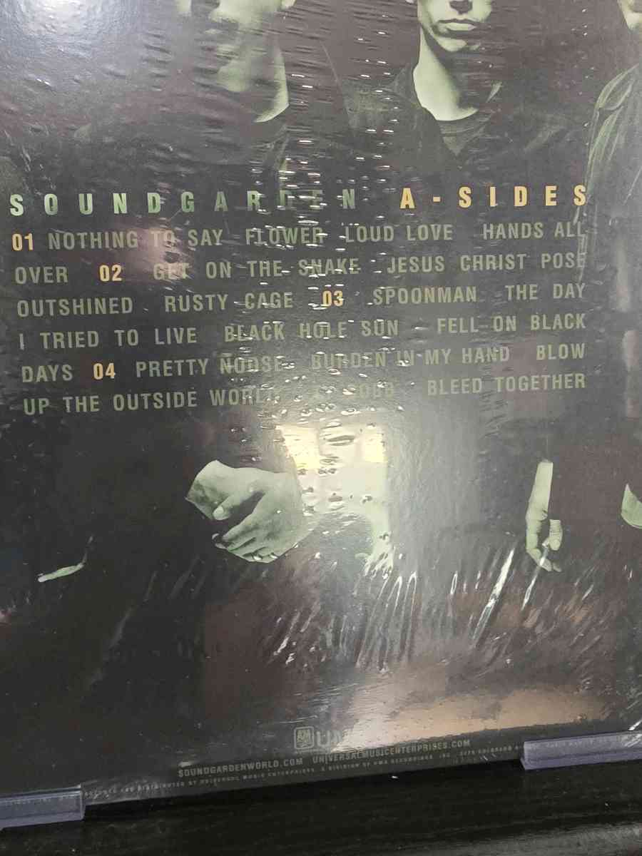 Soundgarden ASides Greatest Hits Vinyl LP