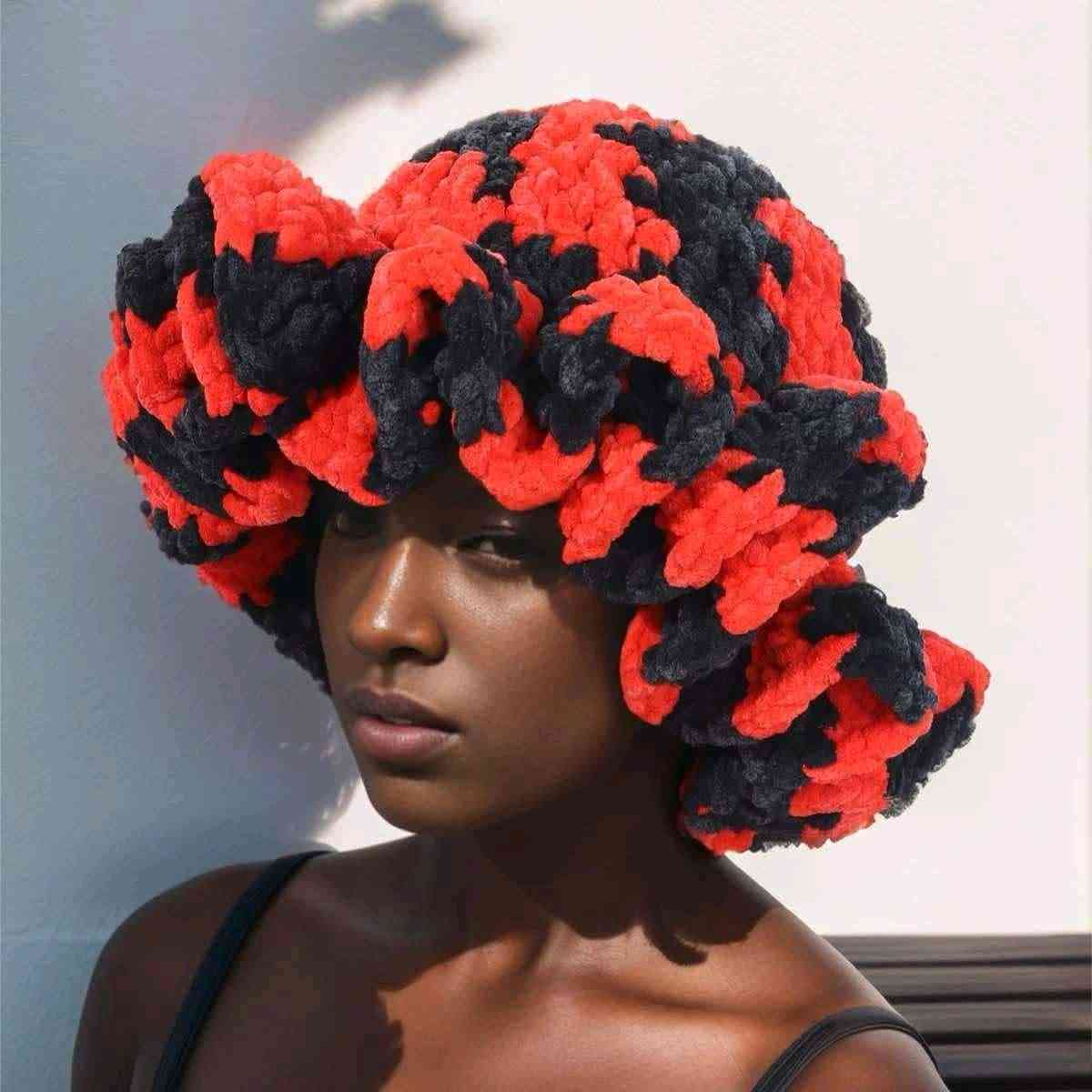 handmade crochet fashionable hat